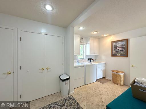 Durable tile flooring and a clean, practical & open layout make this a highly efficient space for busy households.