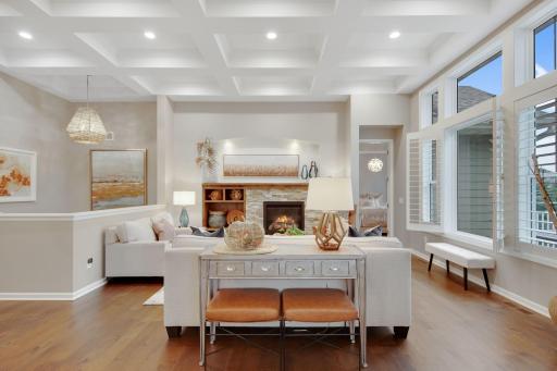 Photo for 15627 Eddington Way, Saint Paul, MN 55124 - listing #6781563 Comfort awaits in one of multiple communal gathering areas..