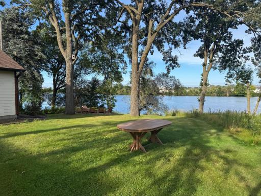 Back yard and river views