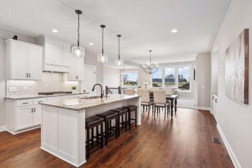 Spacious & Open with upgrades everywhere.