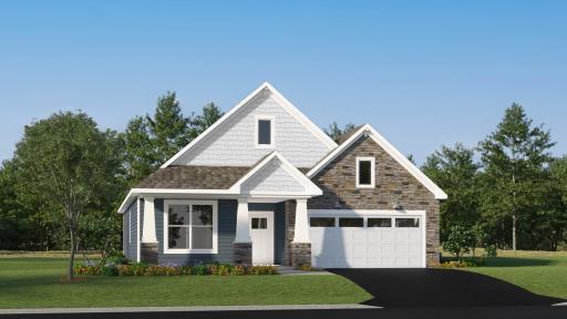 (Artist rendering of the home, features will vary)