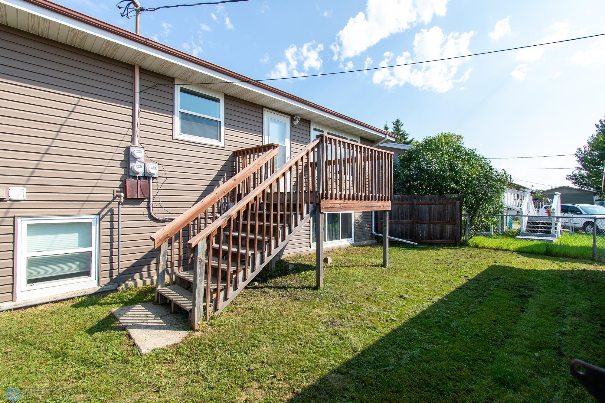 Yard space for unit 1