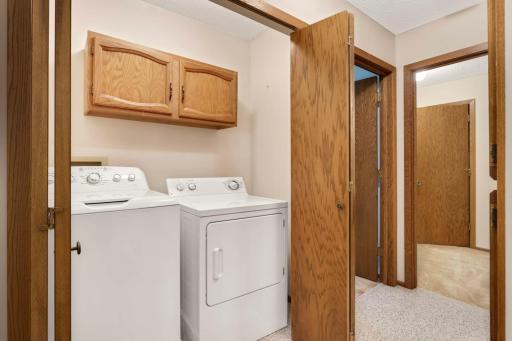 n-unit laundry provides everyday convenience, keeping everything on one level for easy living