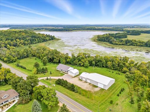 This beautiful 11+ acre property comes equipped with a huge & sprawling walkout rambler, a 34 x 32 heated garage, and another outbuilding with over 6,000 square feet including a shop/garage, a pole barn and lean to.