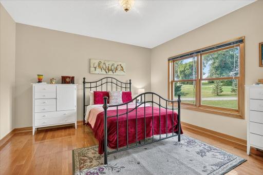 Solid oak hardwood flooring. Fresh & neutral paint. Huge windows.