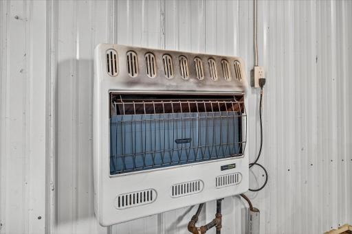 The ventless gas heater means you don't ever have to get into a cold car!