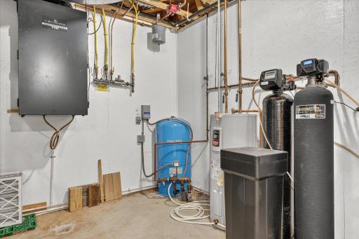 The well pressure tank AND the Brassmaster water treatment system are BOTH less than 3 years old.