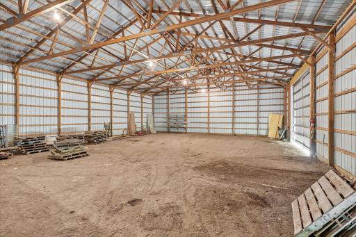 This barn is 80 x 50! Storage? Animals? What will you use this amazing space for?