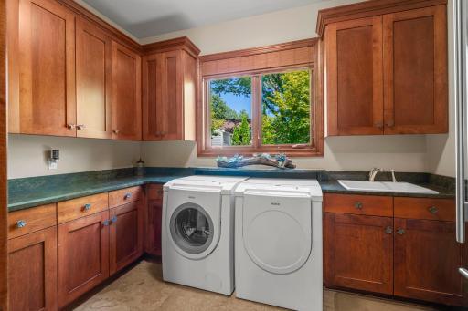 main floor laundry room