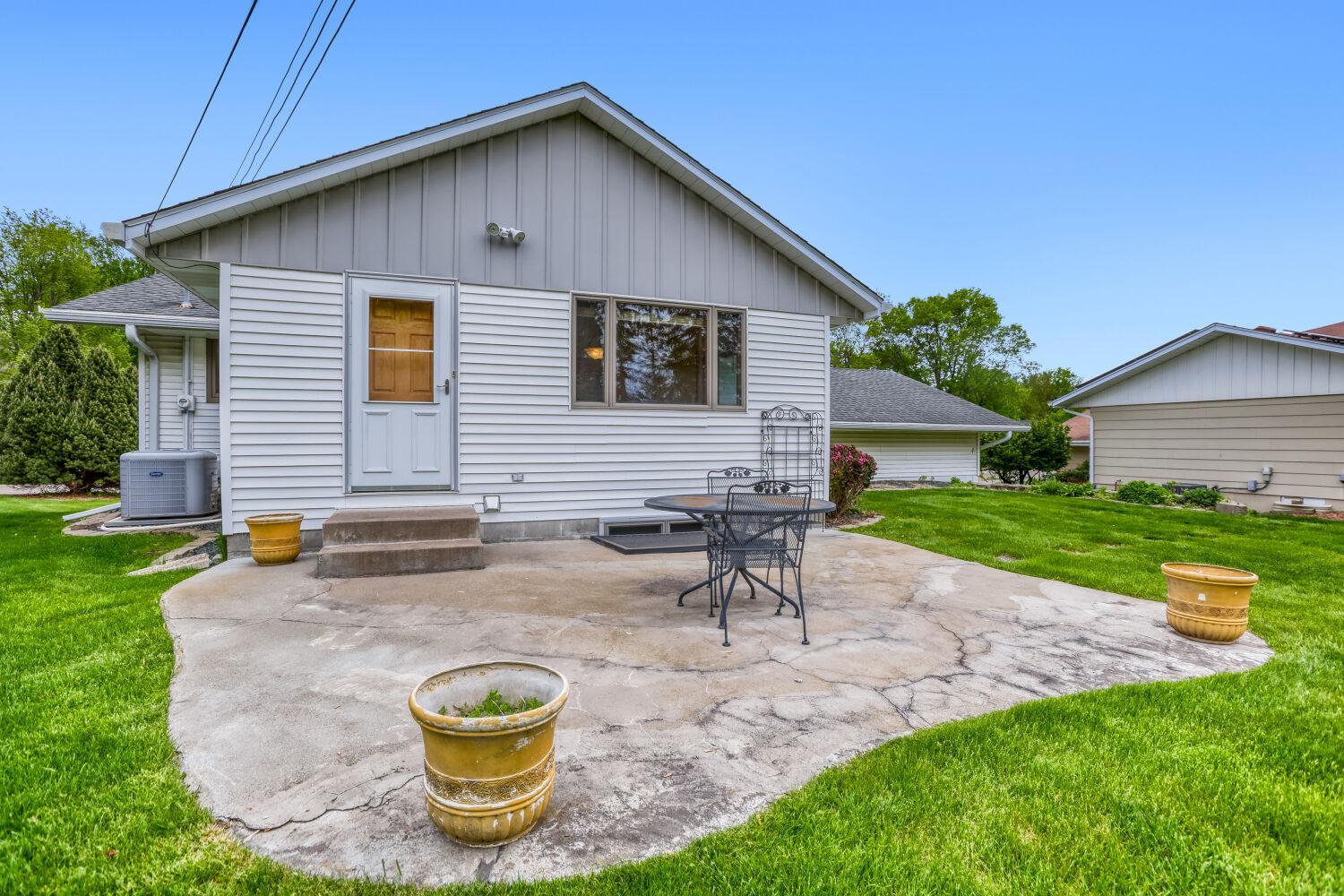 Cute little private patio, too!