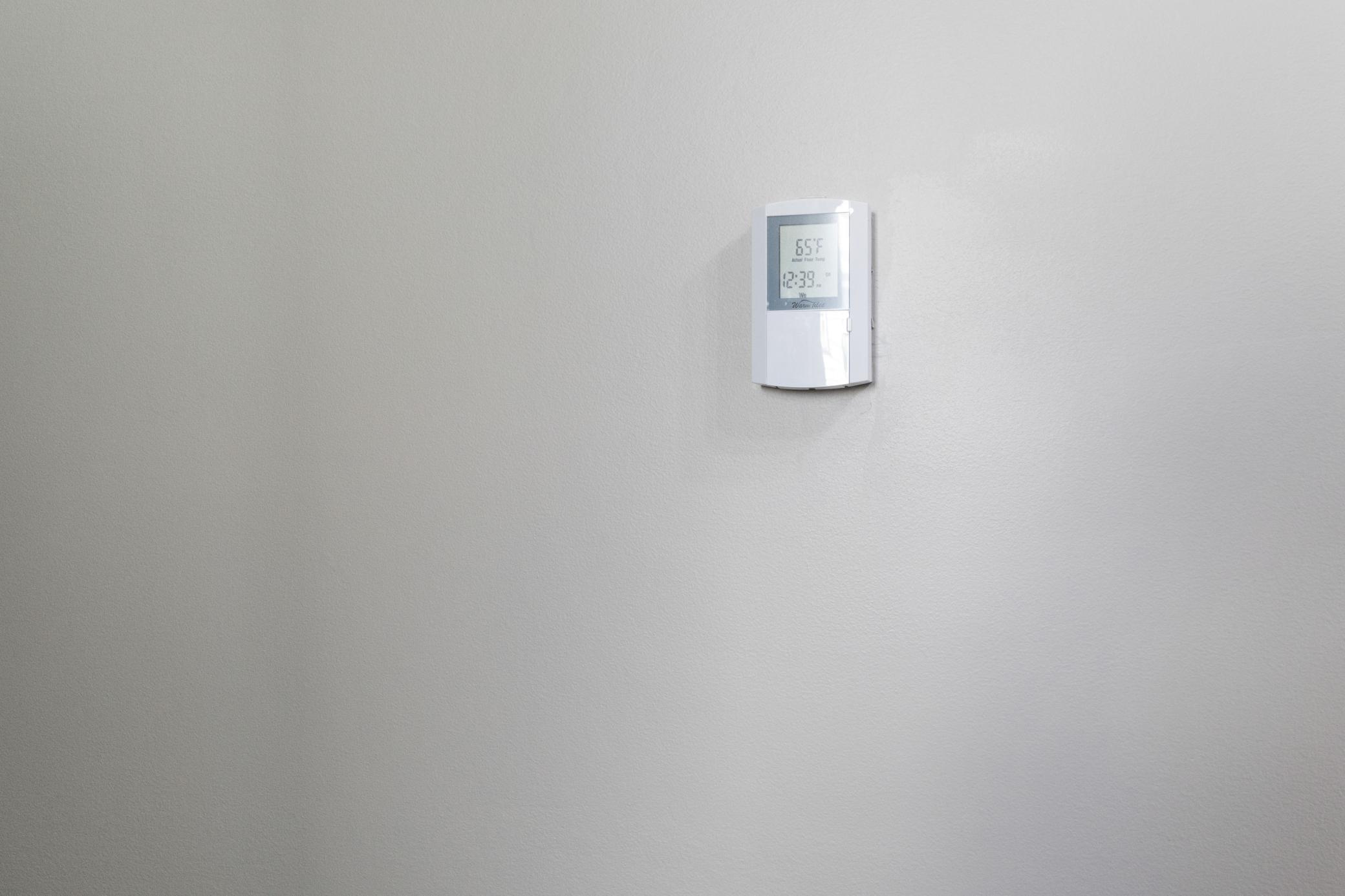 In-floor heat in MBA