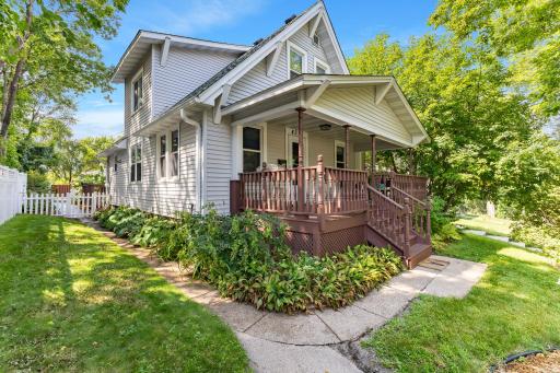 Elevated & updated. Vinyl siding. Newer roof!