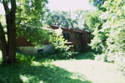 Rear of home