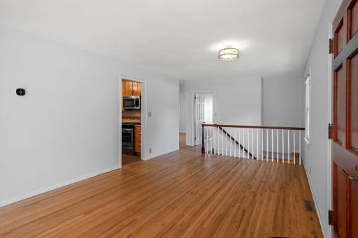 Hardwood floors throughout the main floor