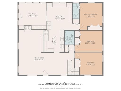 Main floor floorplan