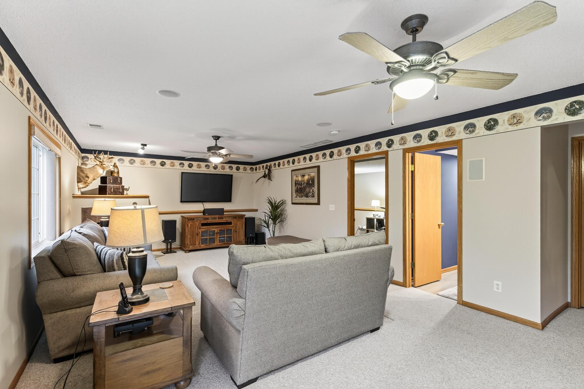 Family room lower level