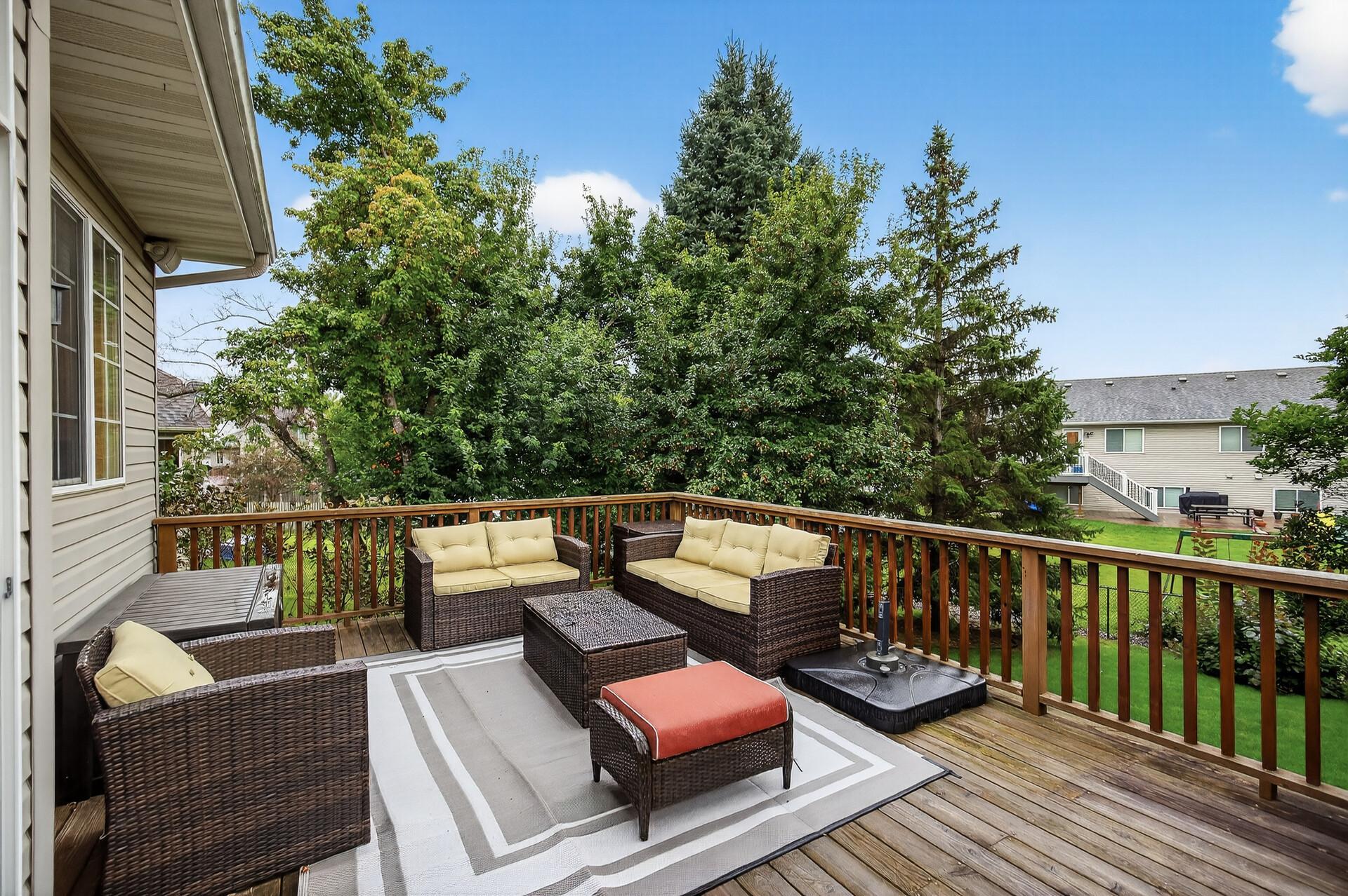 Deck off the Dining room
