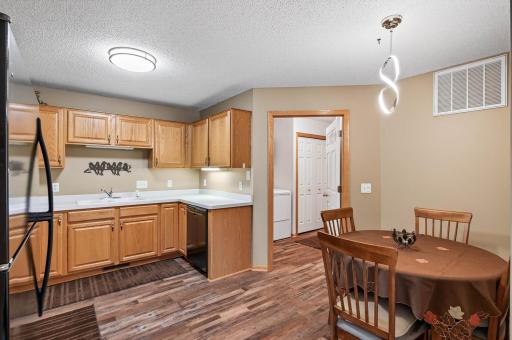 Eat in Kitchen, View toward Laundry Room