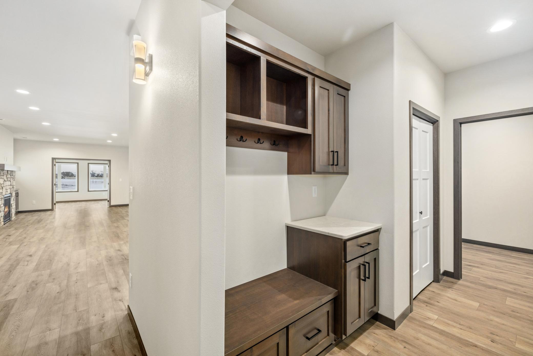 Garage Foyer Drop Zone