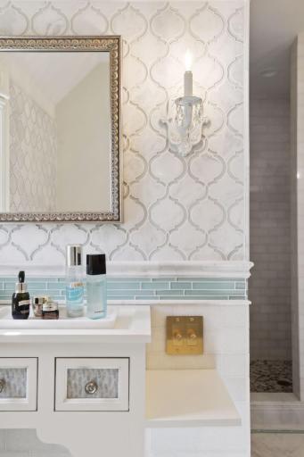 The second bedroom private ensuite bathroom.