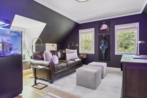 The fourth bedroom is also located on the second level of the home.