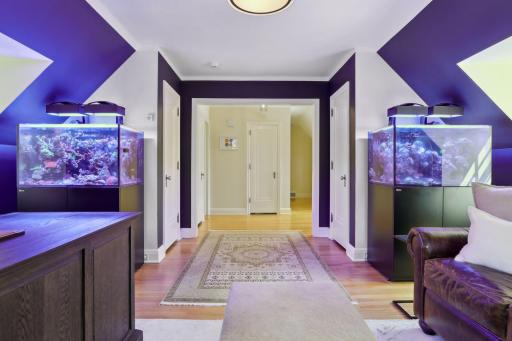 The fourth bedroom is also located on the second level of the home.