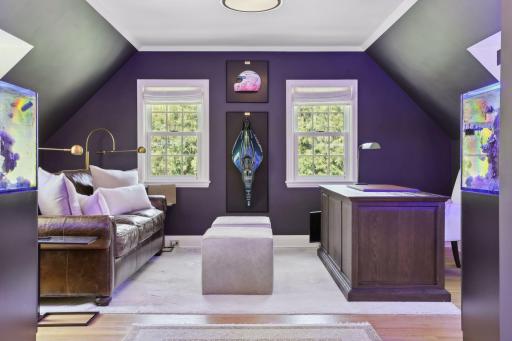 The fourth bedroom is also located on the second level of the home.