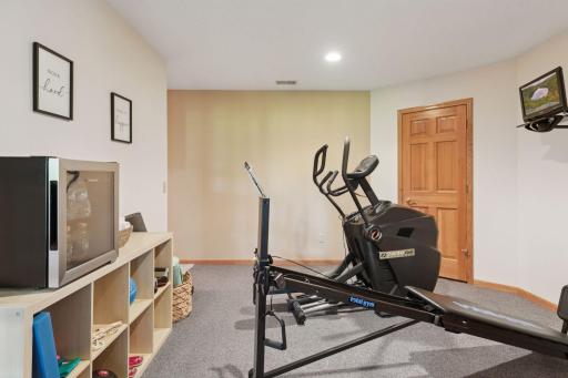 Great space to also set up a play area for the kids!