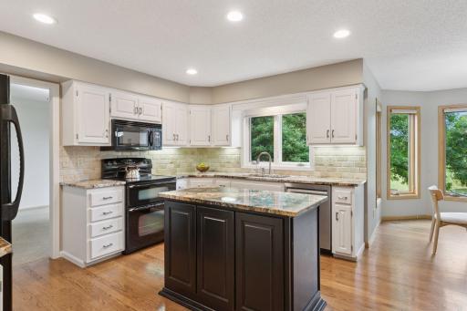 Designed with the home chef in mind, the open kitchen blends style and functionality!