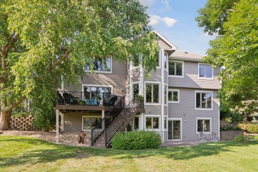 Generous windows at the back capture amazing views and flood the space with natural light.