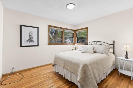 Three comfortable bedrooms on one level for convenience