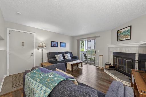 From your private entrance, step into the open concept main living area.