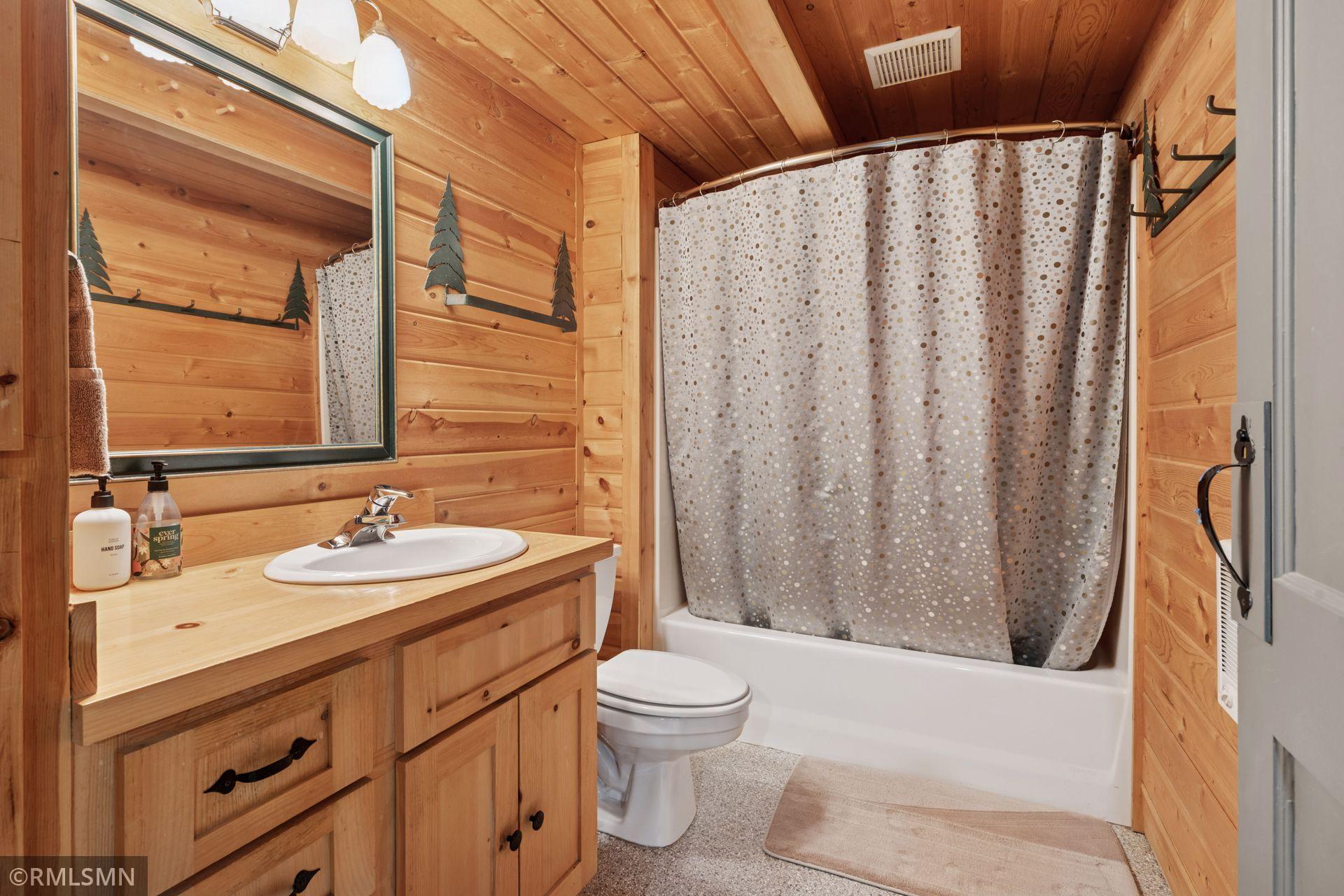 Full downstairs bath