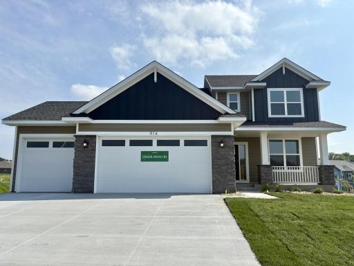 (Actual photo of the home) Home is complete and move in ready!