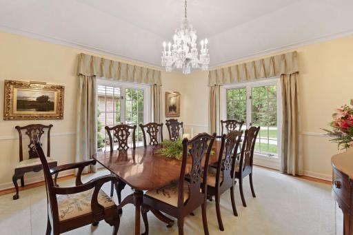 Added art lighting outlits create beautiful spaces to hang art