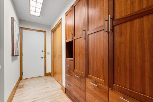 Built ins Mud Room