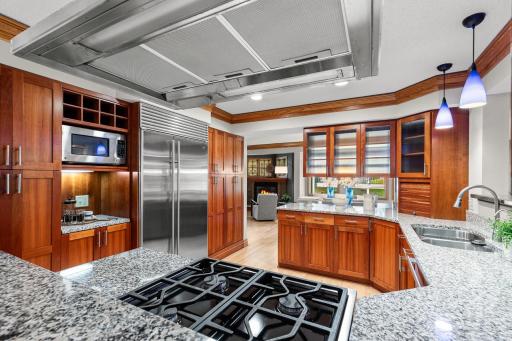 Gas range top