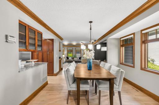 Plenty of room for Entertaining in the Formal Dining Room