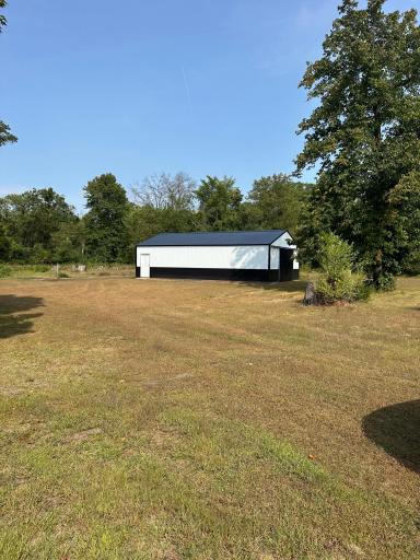 The 26'x42' pole building includes a concrete floor and power, including 30 amp service for an RV hookup!!