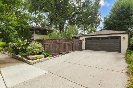 Extra Large NEW 2 car Garage w/ EV Charging - plenty of extra parking and storage space!