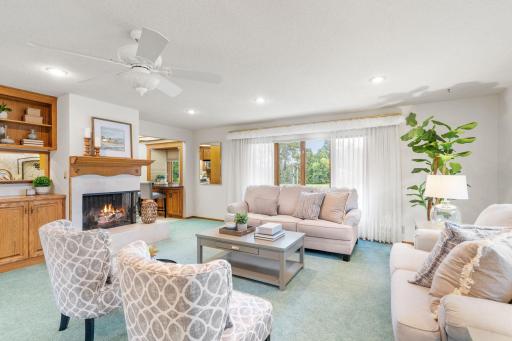 Cozy Fireplace for those chilly evenings.