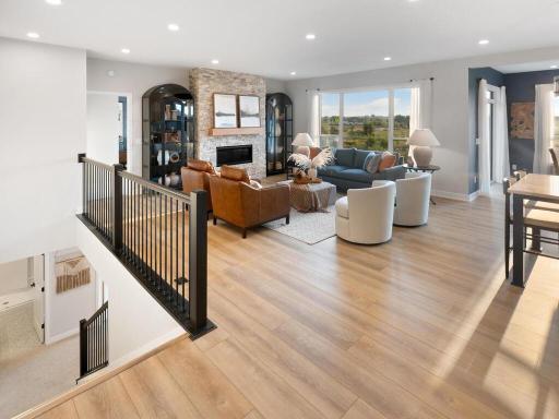 Floorplan is highly functional and flows nicely throughout the home.