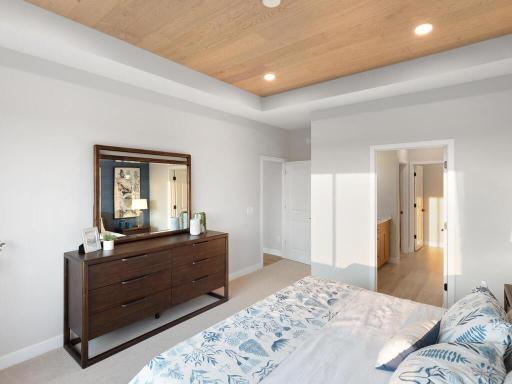 Pass through from suite into bath and walk in closet