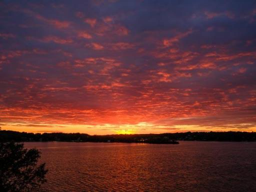 Beautiful sunsets are yours from your hillside retreat