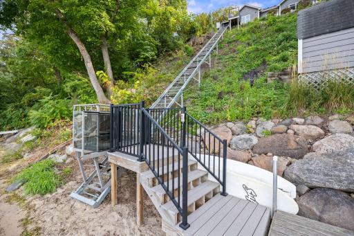 New Hill Hiker takes you directly to the dock