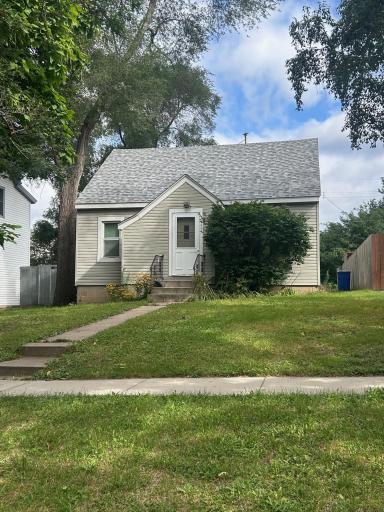 Solid & charming 1-1/2 story with maintenance free siding, vinyl windows, and architectural shingled roof.
This adorable home needs a lot of love but is filled with potential.