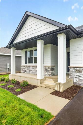 West facing front porch is perfect for those summer nights