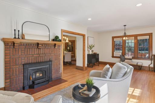 This home has great flow from space to space.