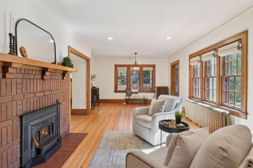 Walk in the front door to this lovely living room.