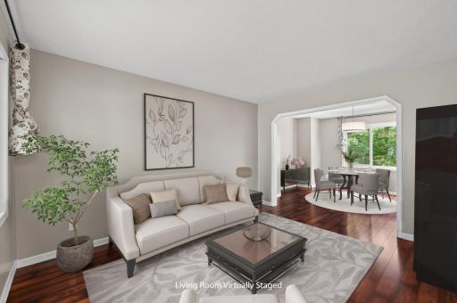 Living Room / Dining Room Virtually Staged